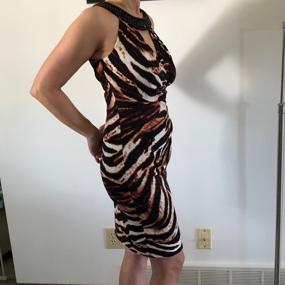 NWT Muse/Boston Proper Animal Print Dress